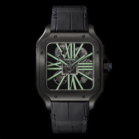 cartier santos night owl